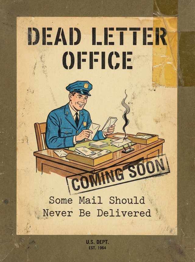 Dead Letter Office — Some Mail Should Never Be Delivered. Coming soon.